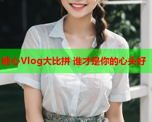 糖心Vlog大比拼 谁才是你的心头好
