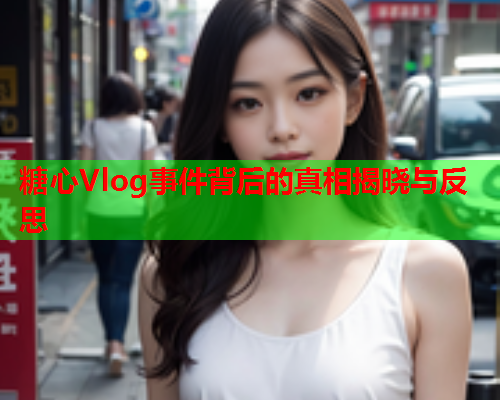 糖心Vlog事件背后的真相揭晓与反思