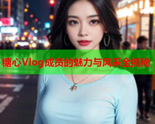 糖心Vlog成员的魅力与风采全揭秘  第2张