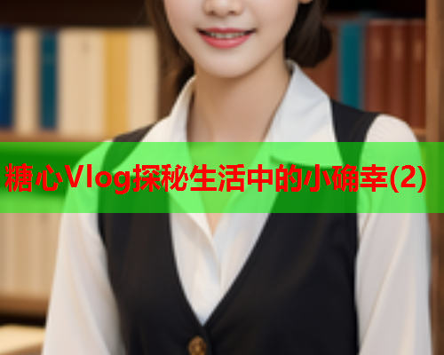 糖心Vlog探秘生活中的小确幸(2)