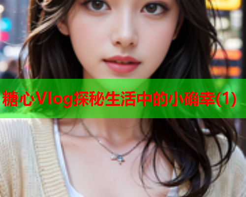 糖心Vlog探秘生活中的小确幸(1)