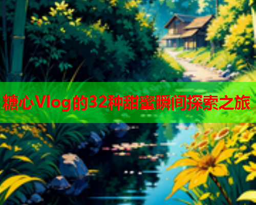 糖心Vlog的32种甜蜜瞬间探索之旅