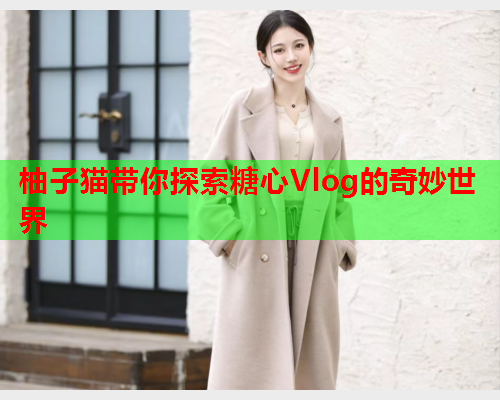 柚子猫带你探索糖心Vlog的奇妙世界  第2张