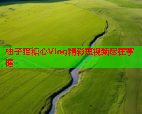 柚子猫糖心Vlog精彩短视频尽在掌握