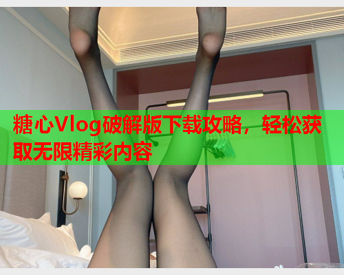 糖心Vlog破解版下载攻略，轻松获取无限精彩内容