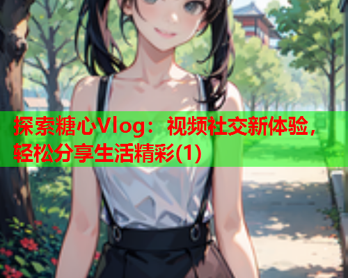 探索糖心Vlog：视频社交新体验，轻松分享生活精彩(1)