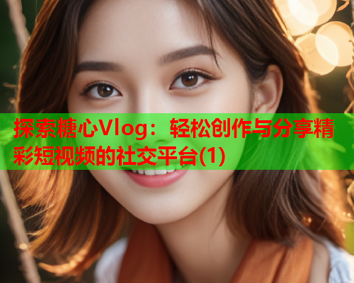 探索糖心Vlog：轻松创作与分享精彩短视频的社交平台(1)