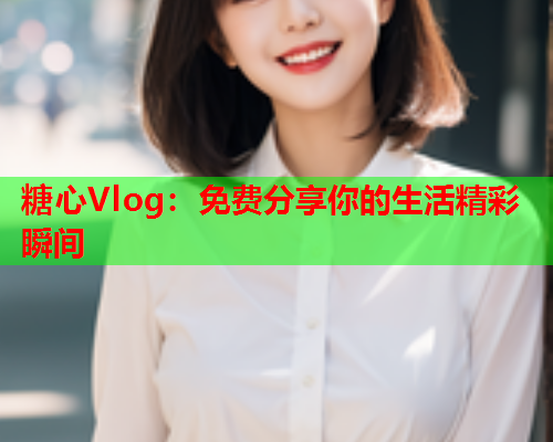 糖心Vlog：免费分享你的生活精彩瞬间