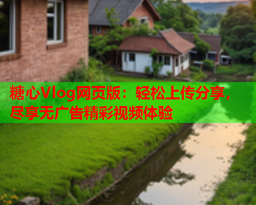 糖心Vlog网页版：轻松上传分享，尽享无广告精彩视频体验