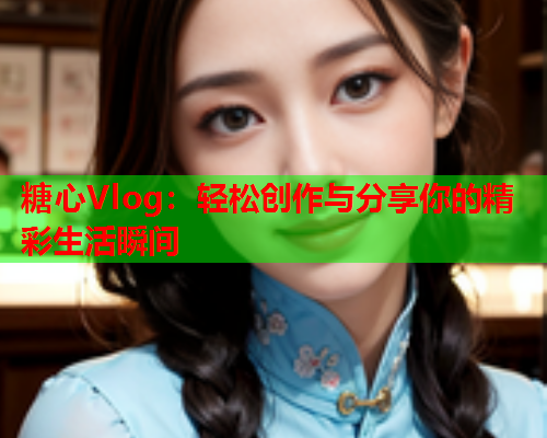 糖心Vlog：轻松创作与分享你的精彩生活瞬间
