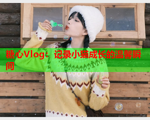 糖心Vlog：记录小猫成长的温馨瞬间