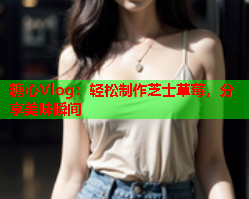 糖心Vlog：轻松制作芝士草莓，分享美味瞬间