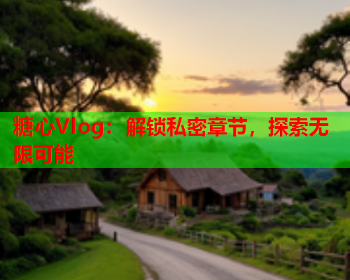 糖心Vlog：解锁私密章节，探索无限可能