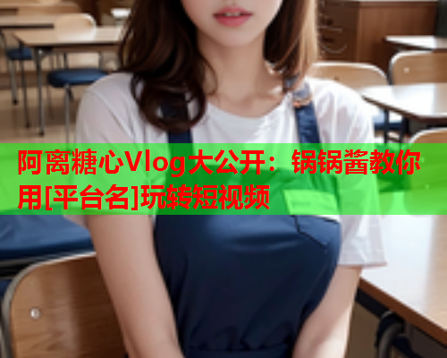 阿离糖心Vlog大公开：锅锅酱教你用[平台名]玩转短视频