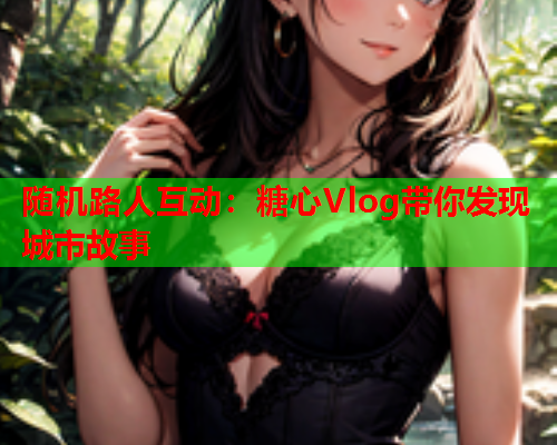 随机路人互动：糖心Vlog带你发现城市故事
