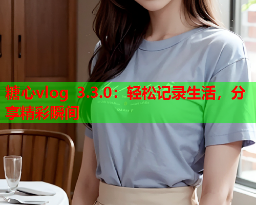 糖心vlog 3.3.0：轻松记录生活，分享精彩瞬间