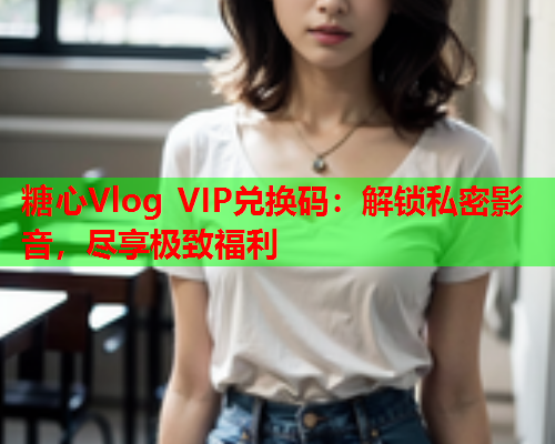 糖心Vlog VIP兑换码：解锁私密影音，尽享极致福利