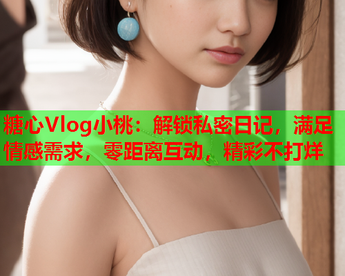 糖心Vlog小桃：解锁私密日记，满足情感需求，零距离互动，精彩不打烊