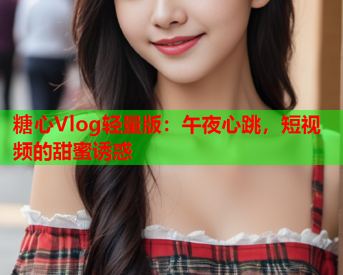 糖心Vlog轻量版：午夜心跳，短视频的甜蜜诱惑